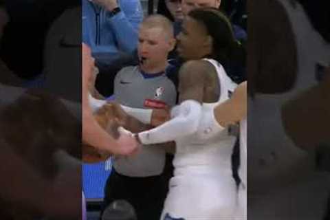 zach edey fight grizzlies fight nba fight #nba #nbafight #shorts #trending #viralvideo #sports