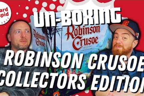 Unboxing Robinson Crusoe Collectors Edition!