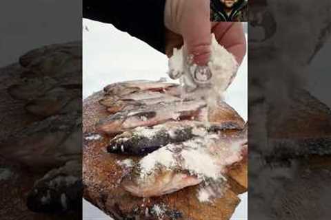 Amazing fishing and cooking in nature #fishing #outdoors #food #camping #cooking