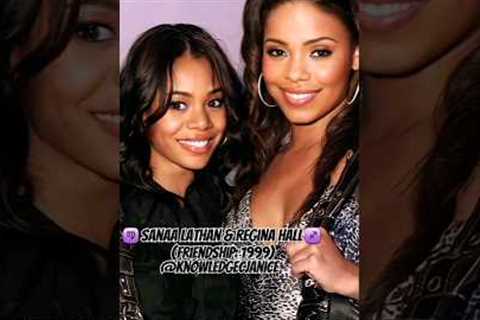 💕Celebrity Friendships... Over 20yrs of Friendship Actresses Sanaa Lathan &amp; Regina Hall