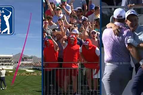 SLAM DUNK HOLE-IN-ONE on Stadium hole at WM Phoenix Open