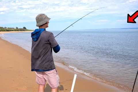 Fishing the Beaches for Big Fish!!