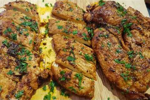 Garlic Butter Chicken Breast Recipe | Simple Easy Recipe