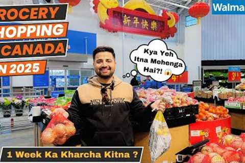 Grocery Shopping in Canada 2025 | Walmart Price Update | Shocking Grocery Prices in Canada