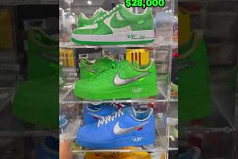 $100,000 sneaker shop… what pair would you take?? 🤔