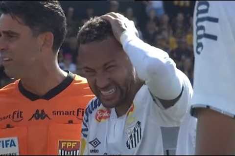 Neymar's Struggles in 2nd Match Back at Santos | Santos vs Novorizontino 09/02/2025 1080i HD
