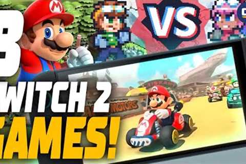 8 Games Already Confirmed For Nintendo Switch 2!
