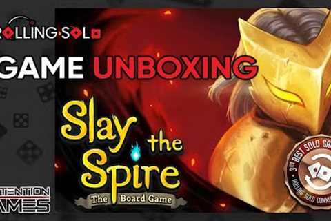 Slay the Spire: The Board Game Collector's Edition | Game Unboxing