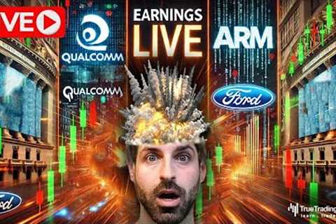 Stock Market Live ARM, AVGO Earnings At The Close &amp; How To Make Money Trading Tomorrow!