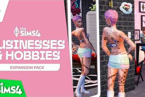 EVERY ITEM Coming With The Sims 4 Businesses &amp; Hobbies! 350+ BUILD &amp; CAS ITEMS! + NEW LEAK!
