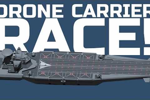 Drone Carrier Race! How can the US, UK, China, Iran, Turkey, Spain, and Brazil win this race?