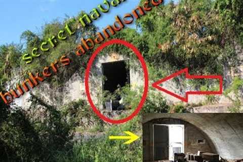 Secret naval bunkers lie abandoned ....Vieques Military Bunkers ..!!!!