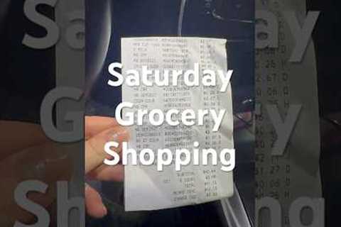 Saturday grocery shopping at Walmart 🛒 #asmr #walmartshopping #shopwithme #groceryshopping #grocery