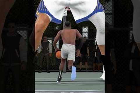 Can LeBron Dunk In Between Curry's Legs?