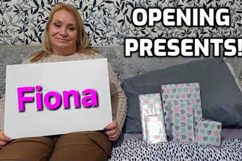 Fiona's Birthday - Opening Presents!