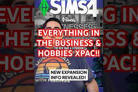 💼 Everything In The New Business &amp; Hobbies Expansion! #thesims4 #sims4 #shorts