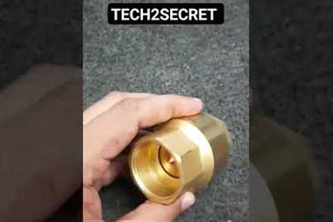 Brass Check Valve for Water Pipe Line | Check Valve to control Back Flow of Liquid | Check Valve