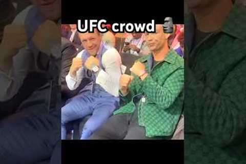 ufc crowd 🗿 #shorts #ufc #fyp #foryou #trending #tiktok #edit #capcut #trend #sports #fight