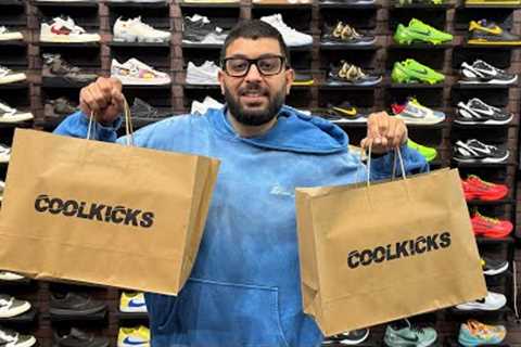 Champagnepaki Goes Shopping for Sneakers at CoolKicks