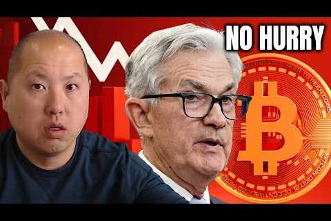 Bitcoin and Crypto Fall Based on Fed Chair's Lack of Urgency