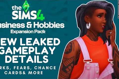 LEAKED: Businesses &amp; Hobbies Ep Gameplay Details (Sims 4)