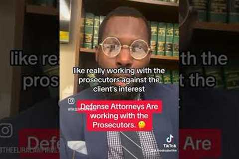 Defense Attorney work with prosecutors? #court #lawyers #prosecutors #defenseattorney