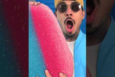 GIANT SWEDISH CANDY FREEZE DRY FAIL 😱🇸🇪 #satisfying #trending #mukbang #candy #asmr #freezedried