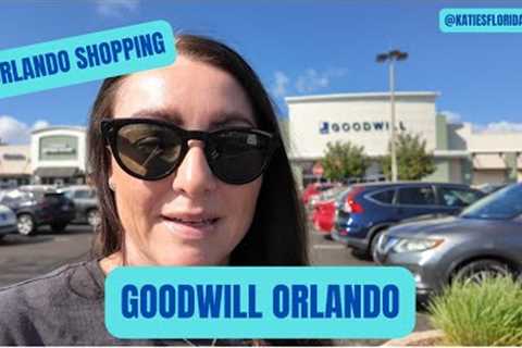 Shopping at Goodwill in Orlando | Orlando Shopping