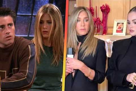 Selena Gomez RECREATES Friends Scene With Jennifer Aniston