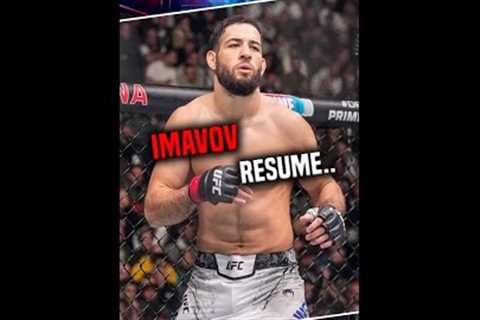 Can Imavov add Adesanya to his resume? #ufc #trending #mmanews #ufcfightnight #nassourdineImavov