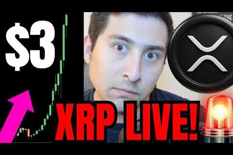 XRP RIPPLE BREAKING $3 LIVE NOW?!🔴(XRP PUMP IT UP FAST)
