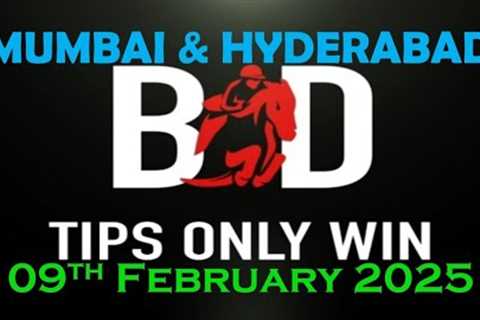 MUMBAI RACE TIPS | HYDERABAD RACE TIPS | 09/02/2025 | HORSE RACING TIPS | RACE TIPS| (@TIPSONLYWIN)