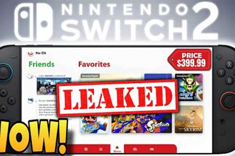 These Nintendo Switch 2 Price & Console Leaks are CRAZY!