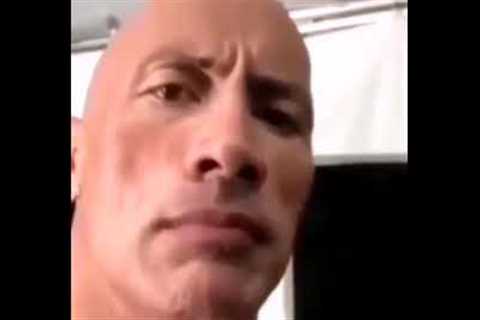 The Rock eyebrow raise Vine boom sound effect