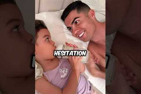 Ronaldo Broke Down After Hearing His Daughter’s Words! 💔 || Cristiano Ronaldo || #short #ronaldo