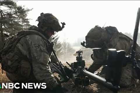 U.S. Army training for drone warfare