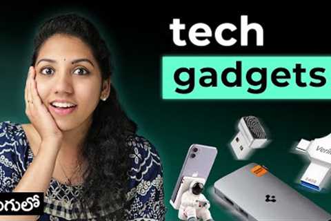 10 Best TECH Gadgets You Never Knew You Needed in 2024 (Telugu)