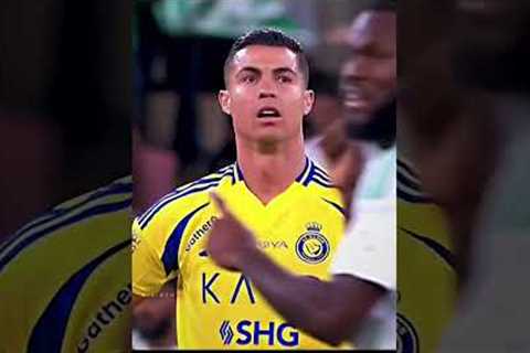 When Ronaldo Loses His Temper 😤 | #ronaldo #football #ytshorts
