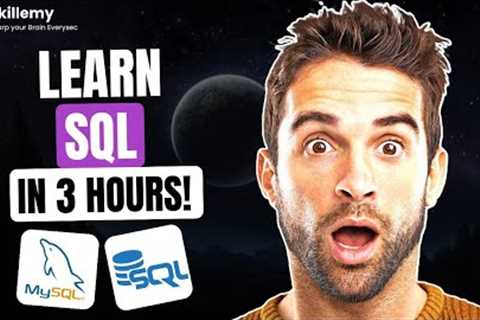 Learn SQL From Scratch | SQL Programming Language Complete Course for Beginners | SQL Course 2025