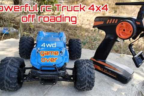 crazy rc monster truck 4x4 | rc monster truck off-roading | fastest radio control truck test