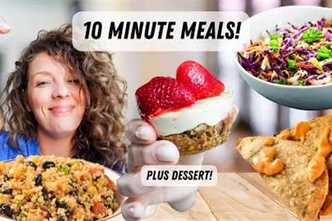 Four recipes I can't stop eating! (vegan, plant based, oil free)