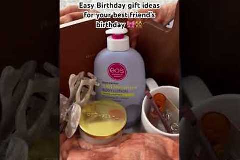 Easy birthday gift ideas for your best friends birthday!! Birthday gift inspiration, gift ideas 🎀🎀