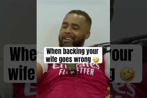 When backing your wife goes wrong #parenting #funny #comedy #kids #discipline #shorts