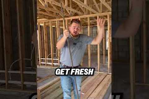 Rebar is pretty much always rusty when it goes into the ground OR in a block wall!