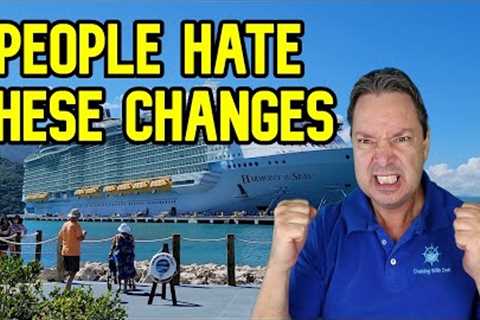 CRUISE LINES CHANGES ARE TURNING PEOPLE OFF OF CRUISING