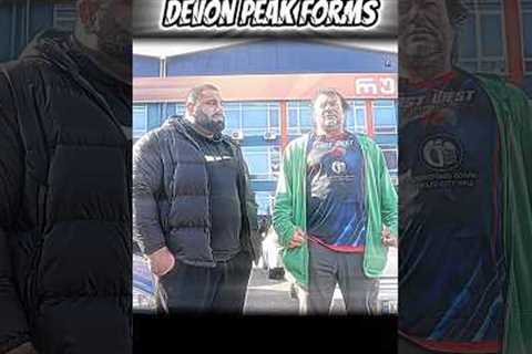 😱 Devon Peak#trending#armwrestling#devonlarratt#eastvswest#sports#shorts