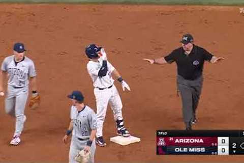 HIGHLIGHTS: Baseball vs. Arizona (2/14/2025)