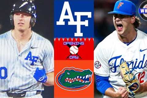 Air Force vs #10 Florida Highlights | 2025 College Baseball Highlights