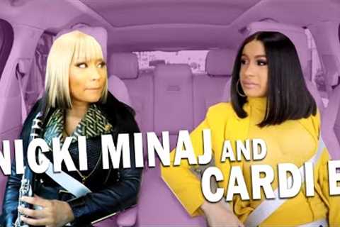 Nicki Minaj and Cardi B Carpool Karaoke
