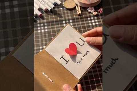 Diy Cute Gift Ideas💕#diy #handmade #diygiftcard #foryou #love